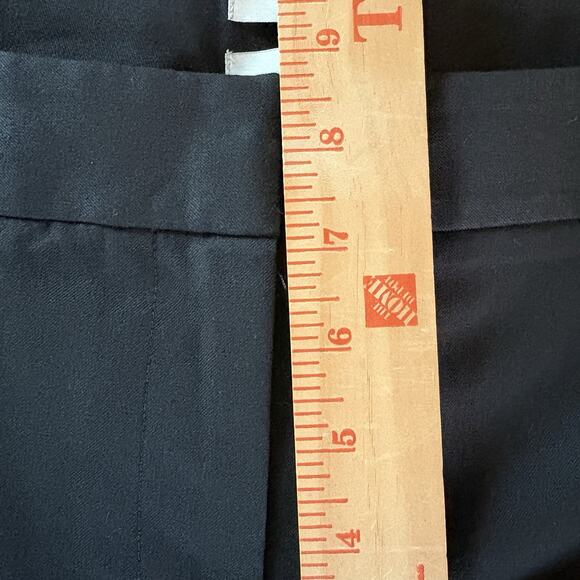 Halogen Black Quinn Fit Women’s Ankle Pants Size 6 Flat Front Mid Rise - Picture 11 of 12